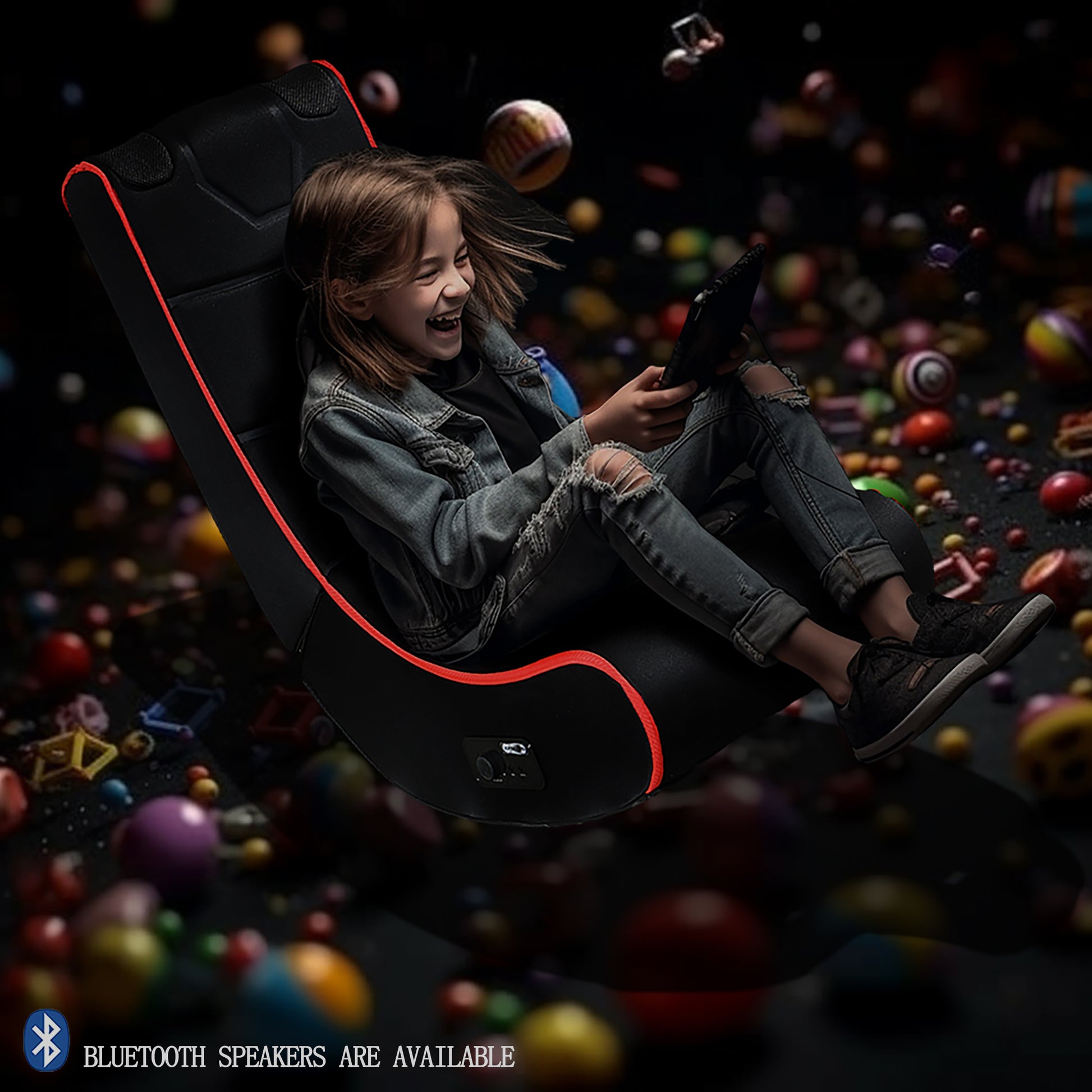 “Foldable Gaming Chair with Onboard Speakers – comfortable, foldable gaming chair with built-in speakers for an immersive experience – Hot Deal Warehouse electronics”

