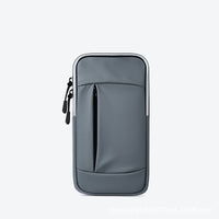 Running phone arm bag with a secure, adjustable strap, designed to hold your phone and essentials while jogging or exercising, featuring a lightweight and sweat-resistant material.