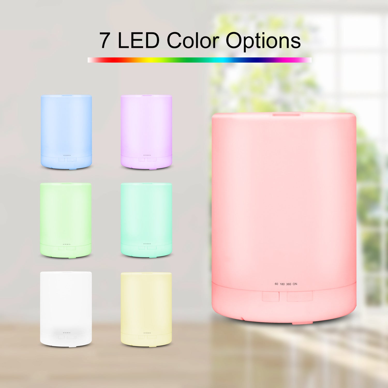 “600ml aromatherapy humidifier – ultrasonic diffuser and humidifier for soothing scents and improved air quality – Hot Deal Warehouse wellness”

