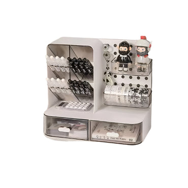 “Desk Organiser with Hook Drawer – multifunctional desk organizer featuring a handy hook and pull-out drawer, ideal for keeping your workspace tidy – Hot Deal Warehouse office supplies”
