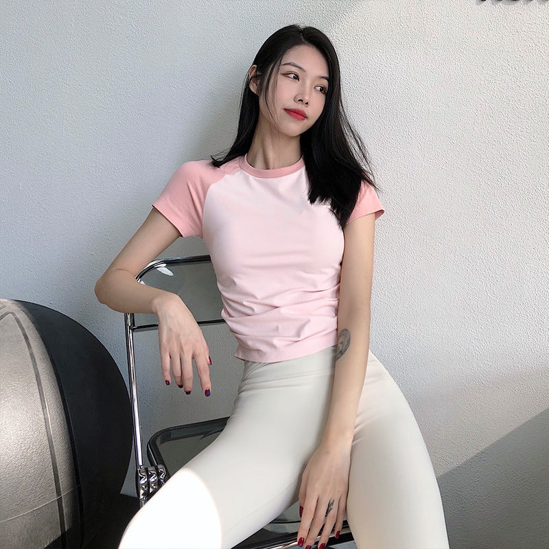 New Women's Fitness Tops Sports Casual Yoga T-shirt Hot Deal Warehouse
