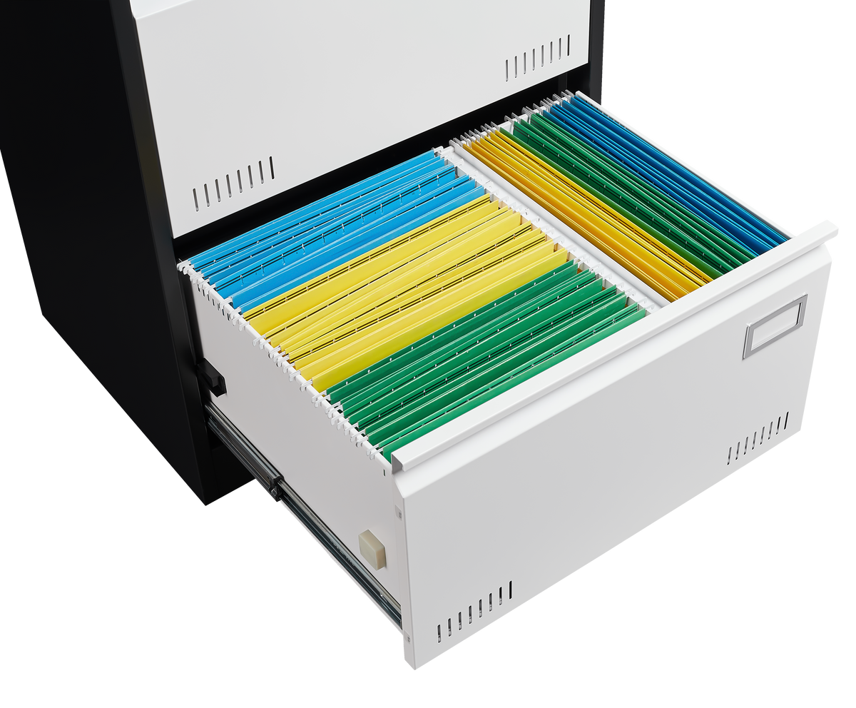 “2 drawer metal lateral file cabinet with lock – secure, durable office storage for documents and files – Hot Deal Warehouse office furniture”


