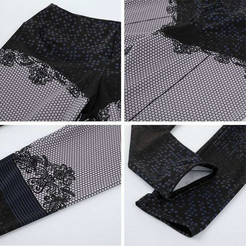 Quick Dry Pants Women Patchwork Leggings Workout Hot Deal Warehouse