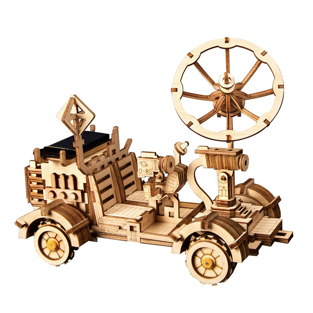 ROBOTIME ROKR DIY Solar Wooden Model Kit Hot Deal Warehouse