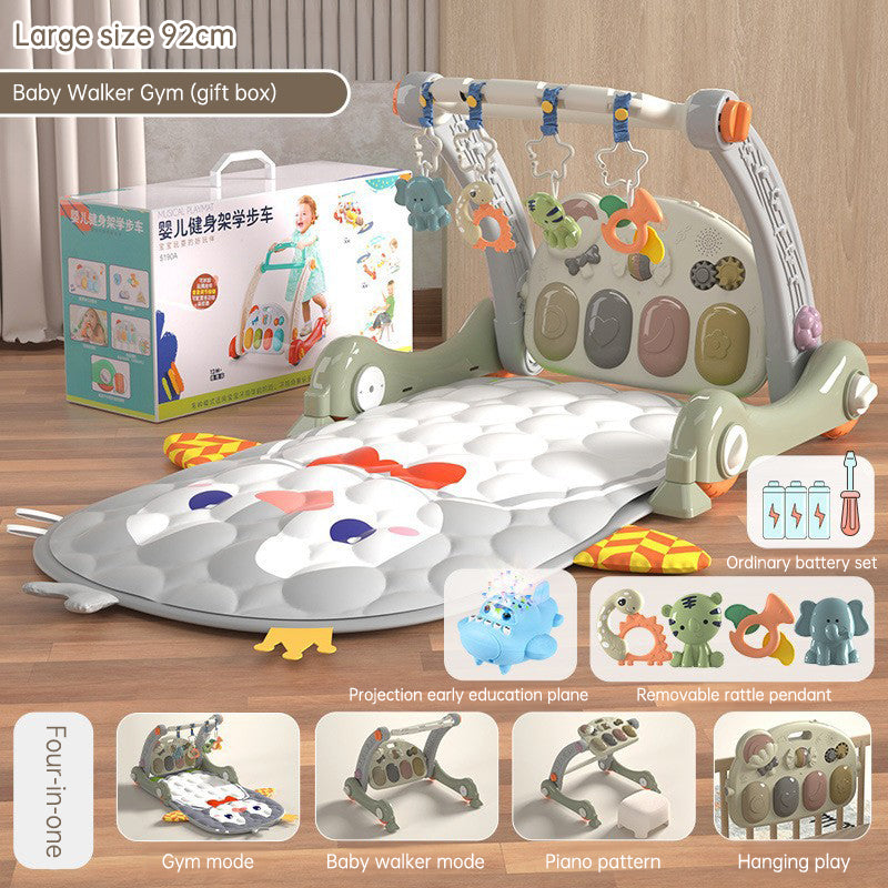 “4 in 1 baby walker – multifunctional walker, rocker, and activity center for infant development and play – Hot Deal Warehouse baby essentials”

