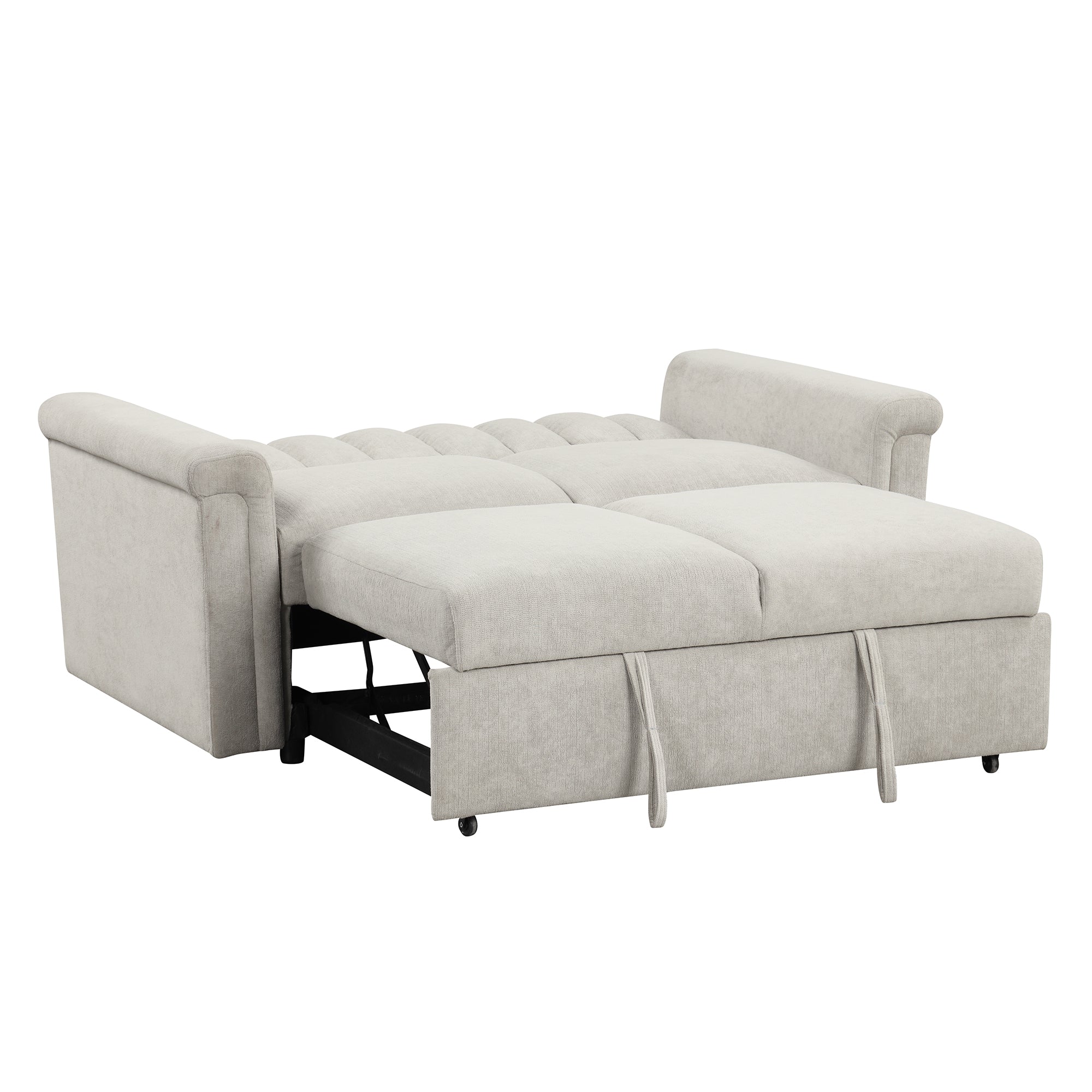 U Style Convertible Sofa With Pull Out Bed