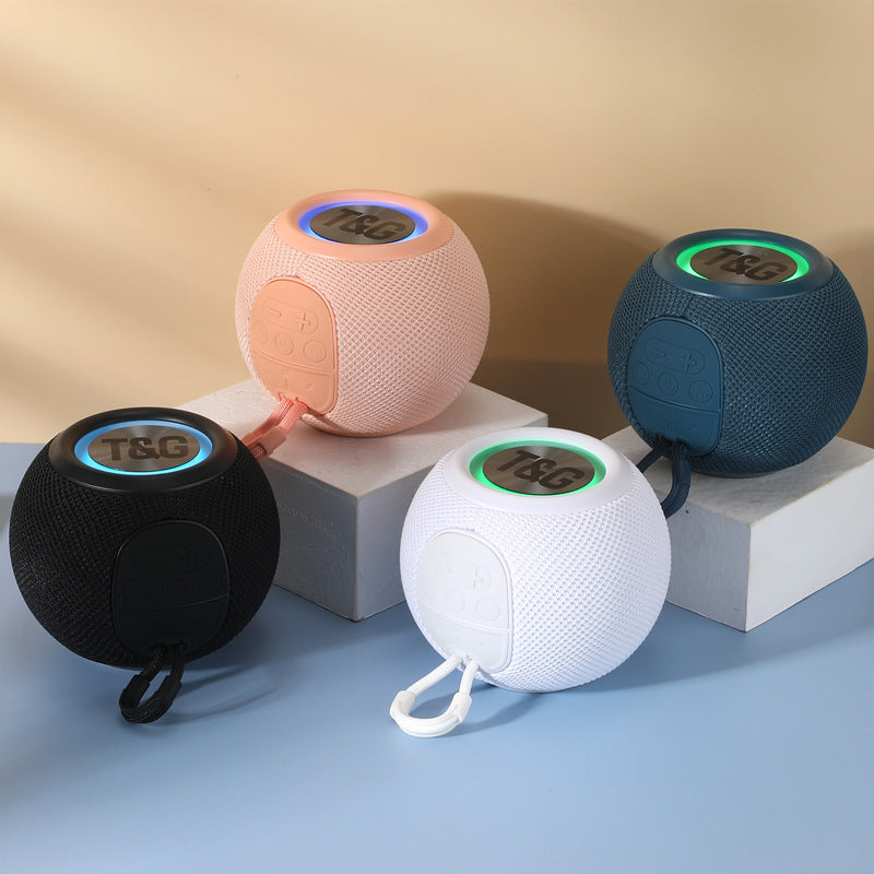 TG337 Bluetooth speaker offering high-quality sound and portability. Features wireless Bluetooth connectivity, long battery life, and a durable, compact design, making it perfect for on-the-go music enjoyment, outdoor activities, and parties.