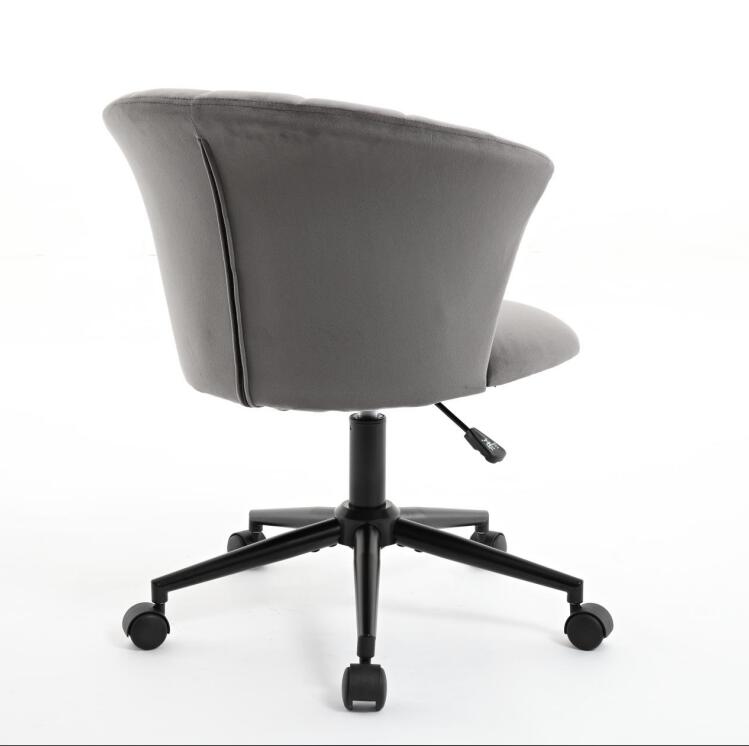 Velvet Swivel Flower Shaped Home Office Chair Hot Deal Warehouse