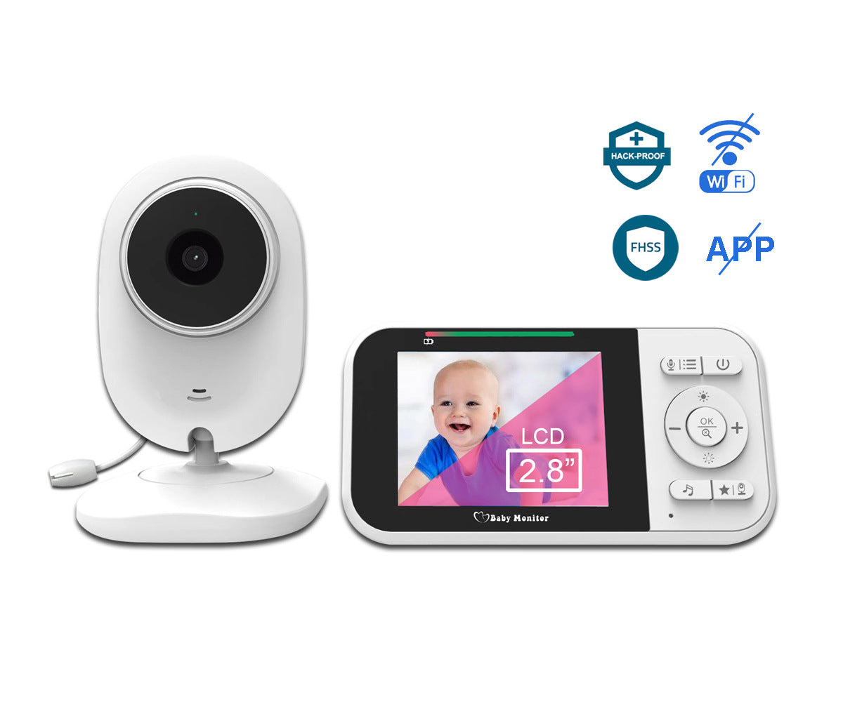 “2.8-inch baby monitor – digital video monitor with clear display for safe and easy baby monitoring – Hot Deal Warehouse baby essentials”

