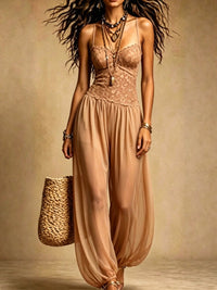 New Strap Fashion Sexy Casual Loose Mood Comfortable Jumpsuit Hot Deal Warehouse