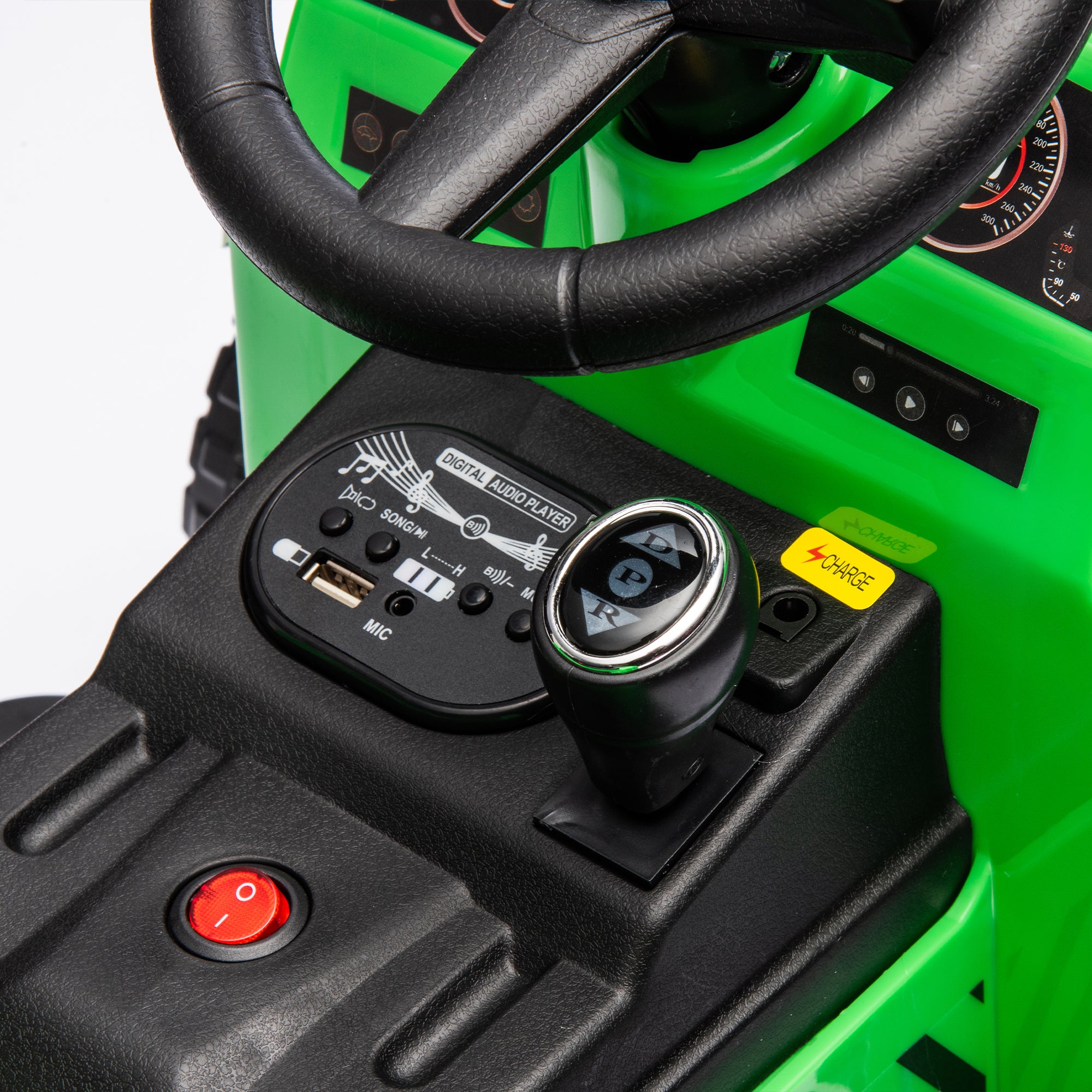 “12V kids electric ride on tractor – battery-powered toy vehicle with realistic design for outdoor play – Hot Deal Warehouse toys”

