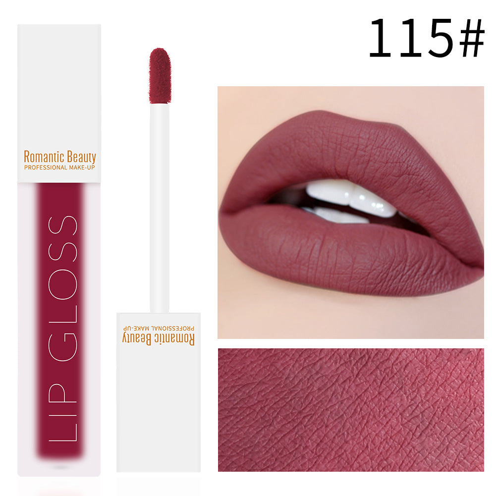 Romantic Beauty Velvet Matte Lip Glaze