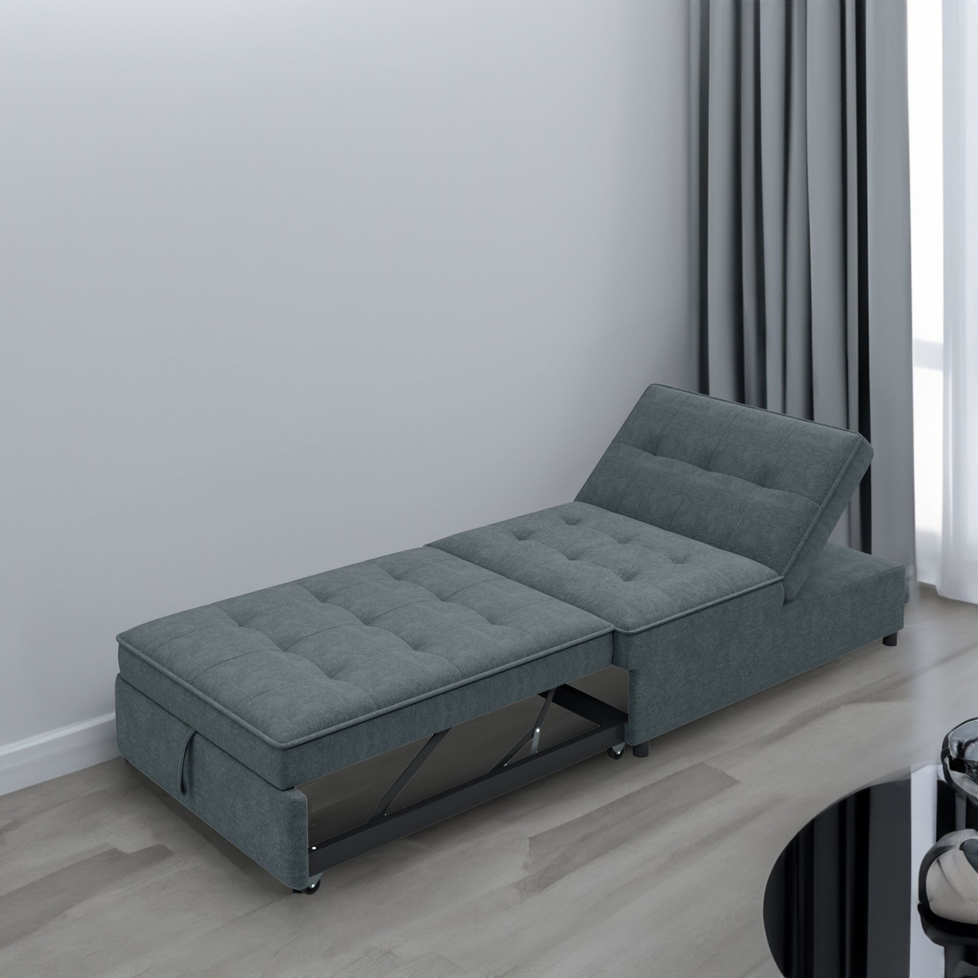 “Four in One Sofa Bed – versatile convertible sofa bed with multiple configurations, perfect for maximizing space and comfort in any room – Hot Deal Warehouse furniture”
