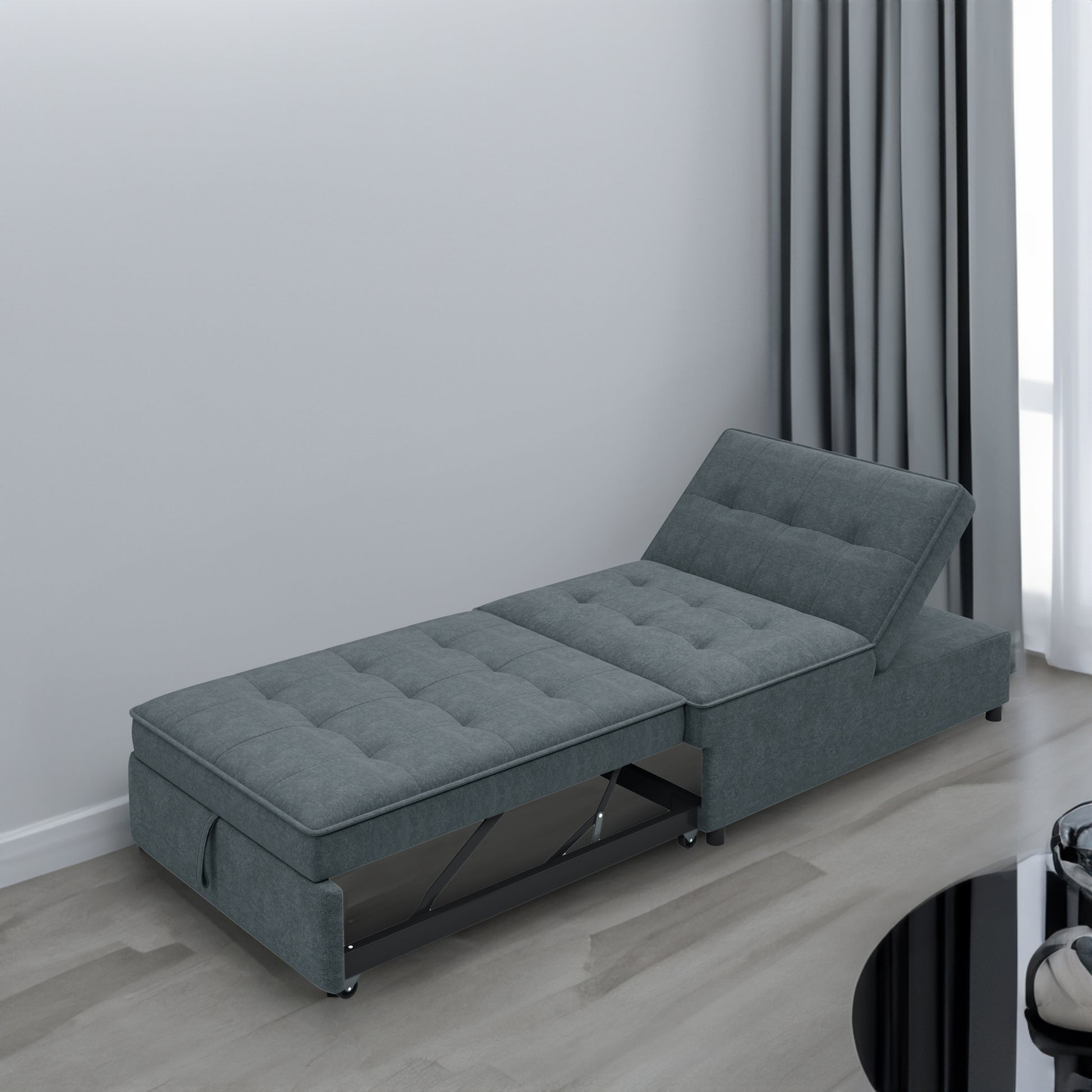 “Four in One Sofa Bed – versatile convertible sofa bed with multiple configurations, perfect for maximizing space and comfort in any room – Hot Deal Warehouse furniture”
