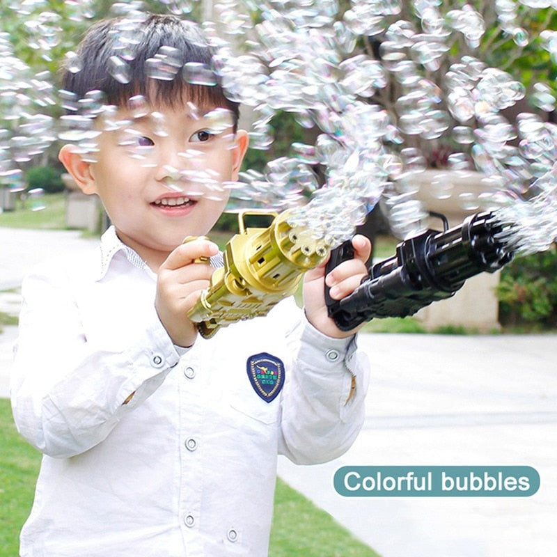 Kids Bubble Machine Gun Toy