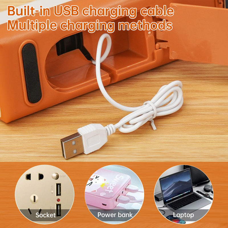 Compact multifunctional electric knife sharpener for kitchen use – automatic professional tool.

