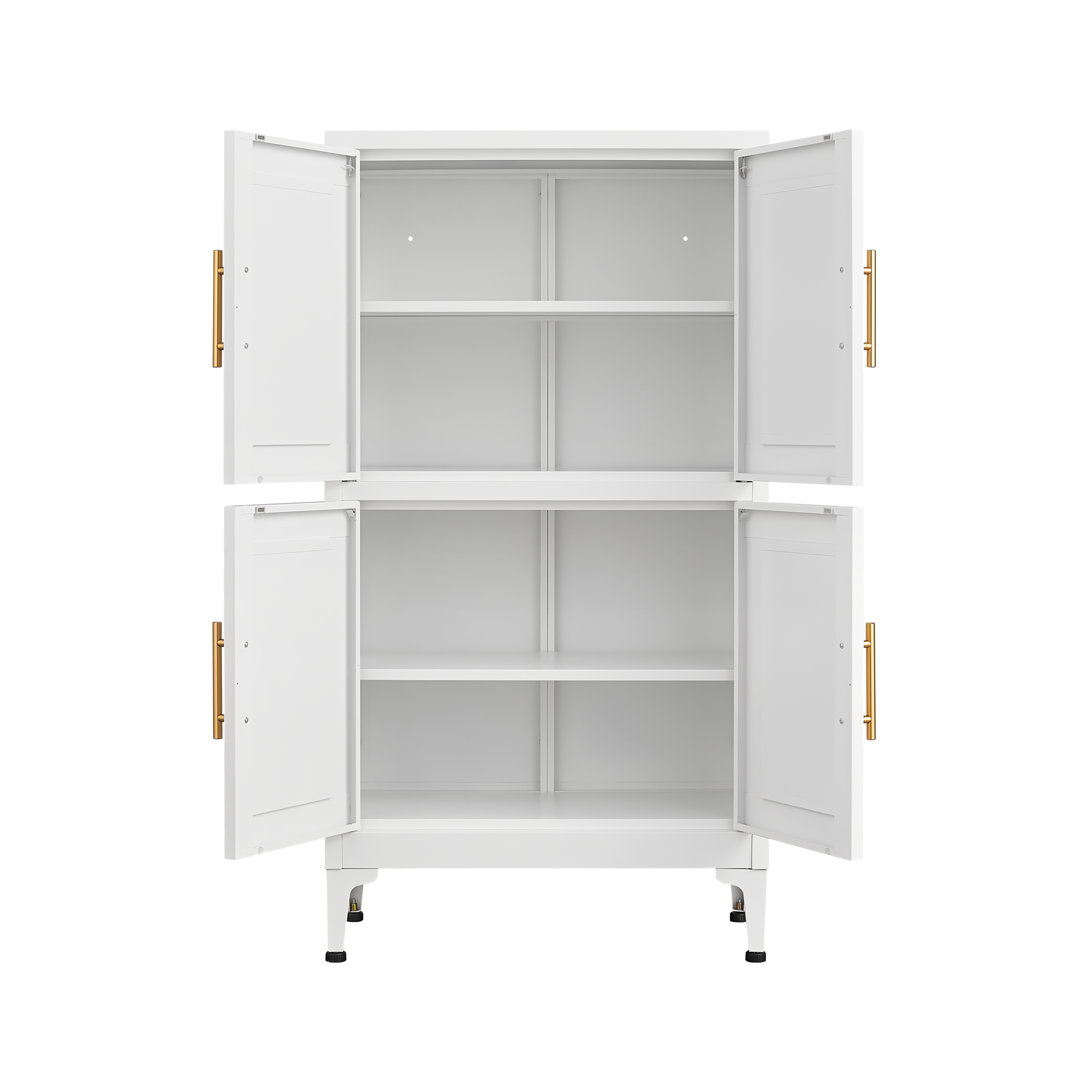 “Deluxe White Storage Cabinet – spacious, modern storage cabinet in crisp white, perfect for organizing any room in style – Hot Deal Warehouse home furniture”
