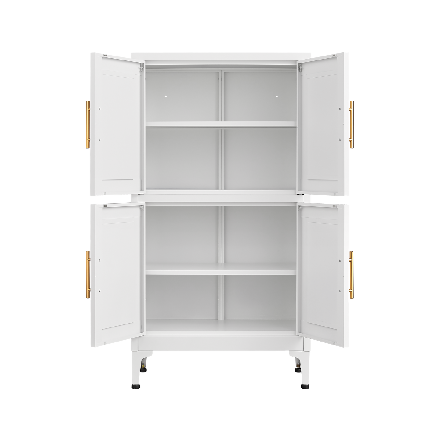 “Deluxe White Storage Cabinet – spacious, modern storage cabinet in crisp white, perfect for organizing any room in style – Hot Deal Warehouse home furniture”
