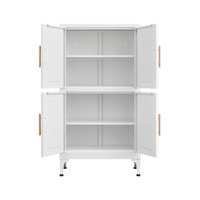 “Deluxe White Storage Cabinet – spacious, modern storage cabinet in crisp white, perfect for organizing any room in style – Hot Deal Warehouse home furniture”

