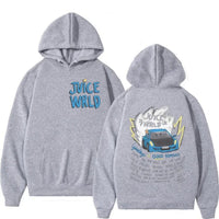 Unisex anime hoodie with dark retro print – oversized pullover streetwear.

