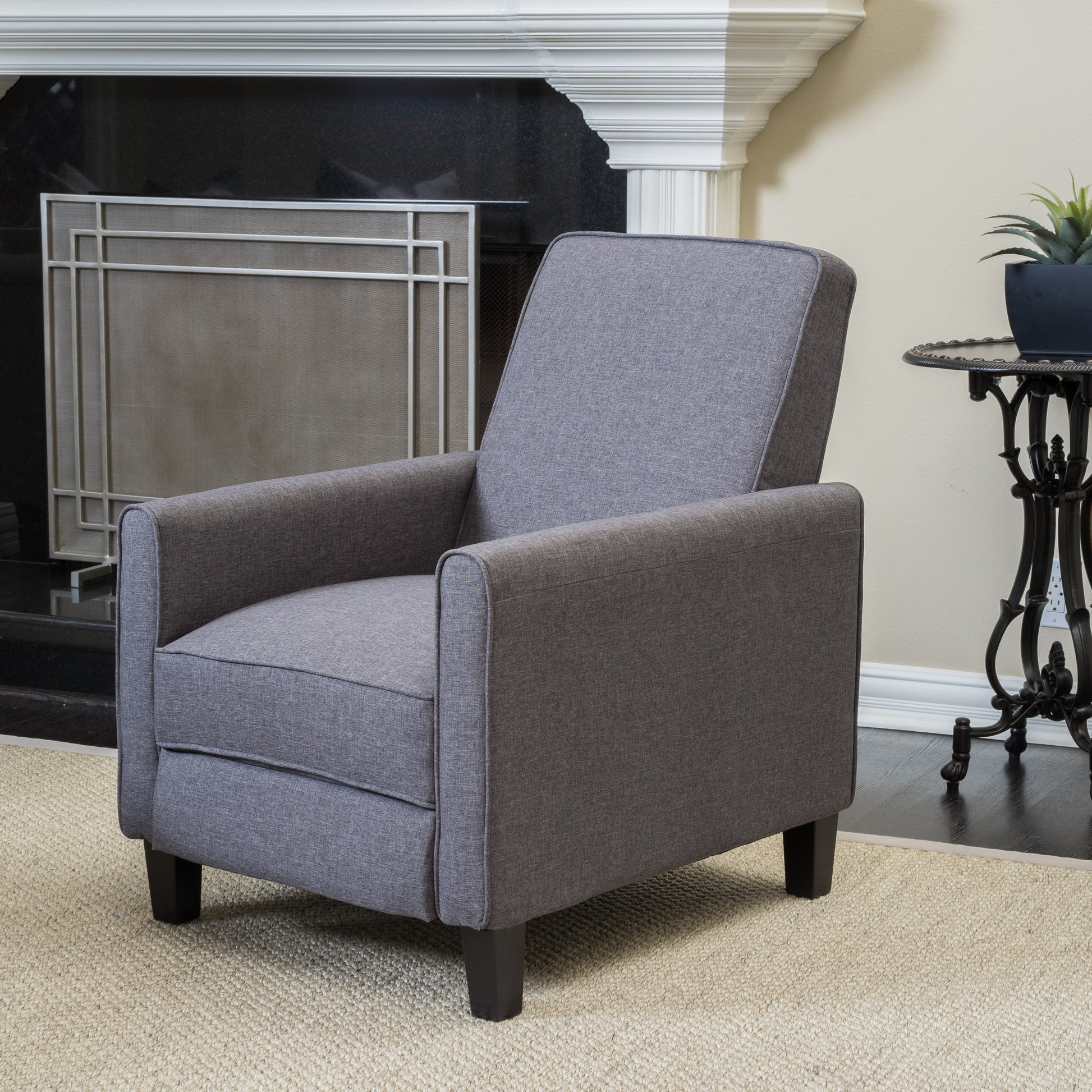 “Adina Push Back Chair – stylish, comfortable reclining accent chair for living room or office – Hot Deal Warehouse furniture”

