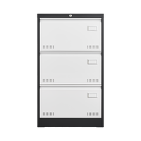 “3 drawer metal lateral file cabinet with lock – secure, durable office storage for documents and files – Hot Deal Warehouse office furniture”

