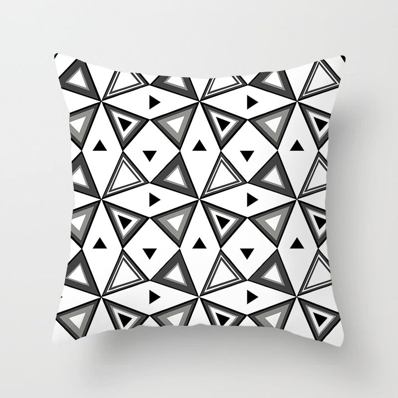 Geometric Cushion Cover