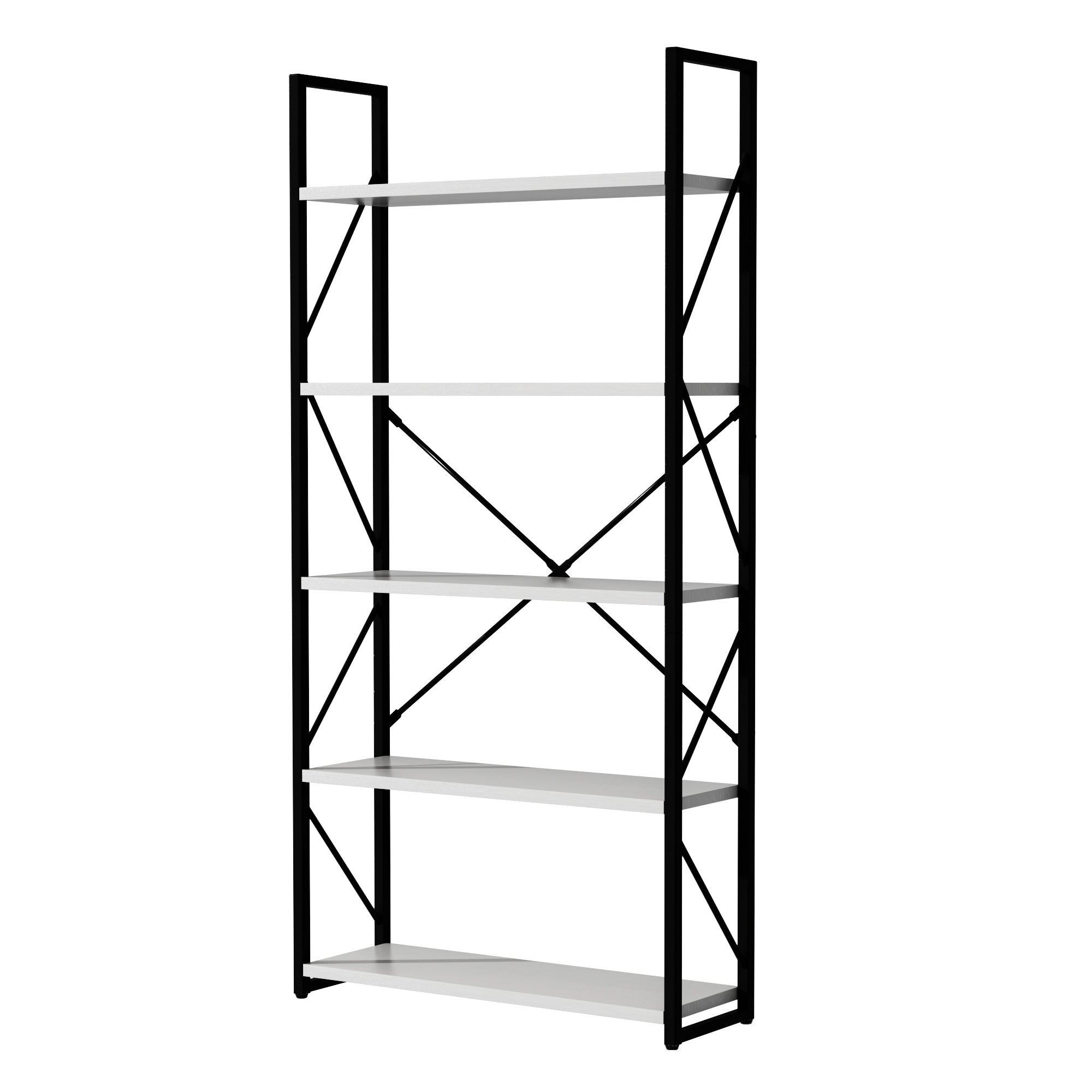 “5-tier bookshelf – tall, modern shelving unit for books, décor, and organized storage – Hot Deal Warehouse furniture”

