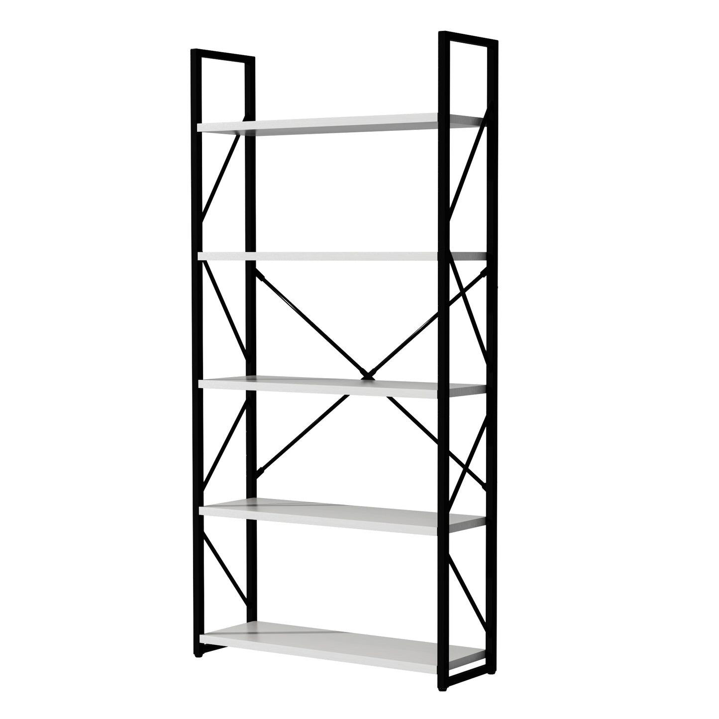 “5-tier bookshelf – tall, modern shelving unit for books, décor, and organized storage – Hot Deal Warehouse furniture”

