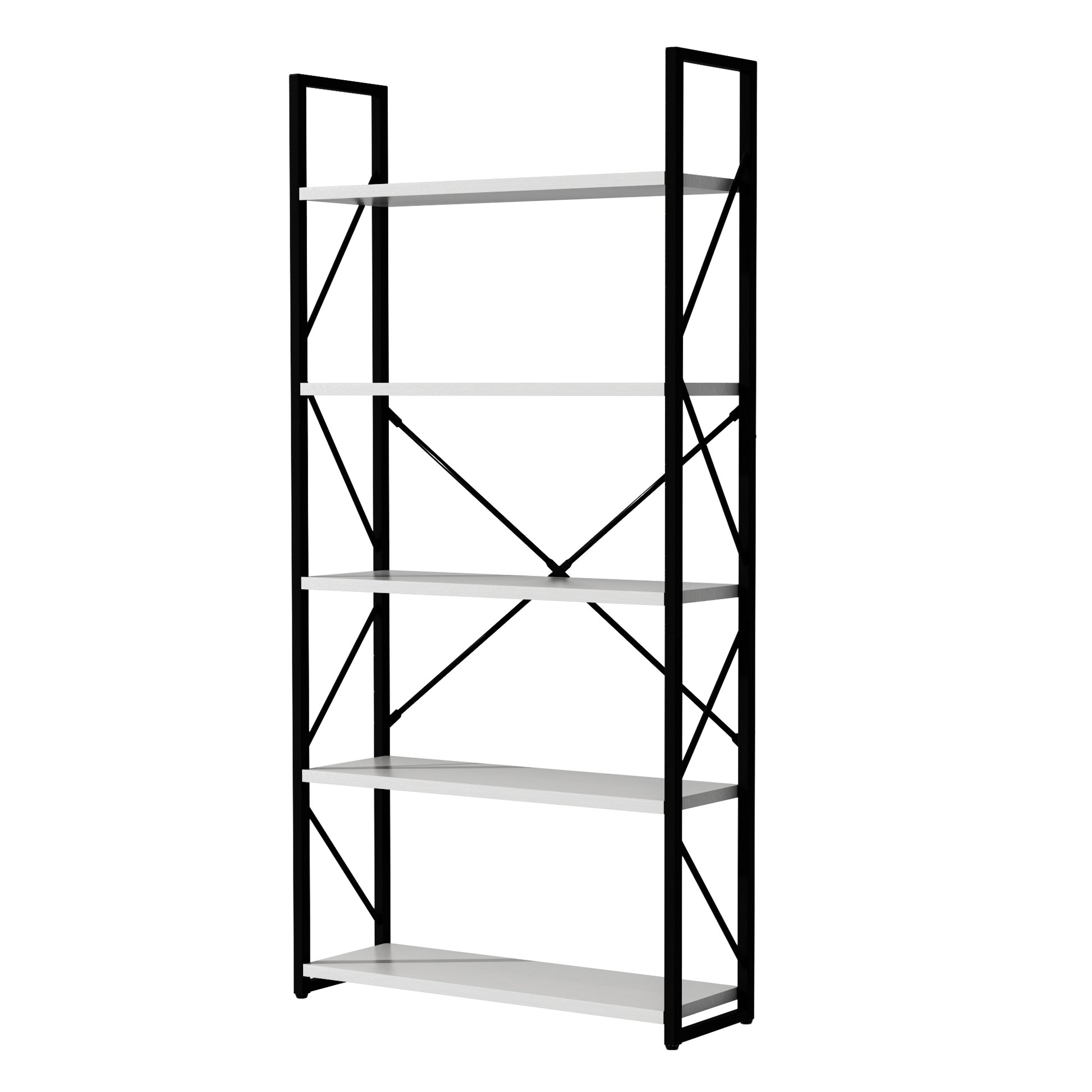 “5-tier bookshelf – tall, modern shelving unit for books, décor, and organized storage – Hot Deal Warehouse furniture”

