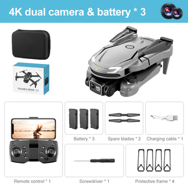 V88 UAV 4K dual camera drone, featuring high-definition 4K video recording, front and bottom cameras for versatile shots, and advanced flight stability. Equipped with intelligent flight modes and a long-lasting battery, perfect for aerial photography and outdoor adventures