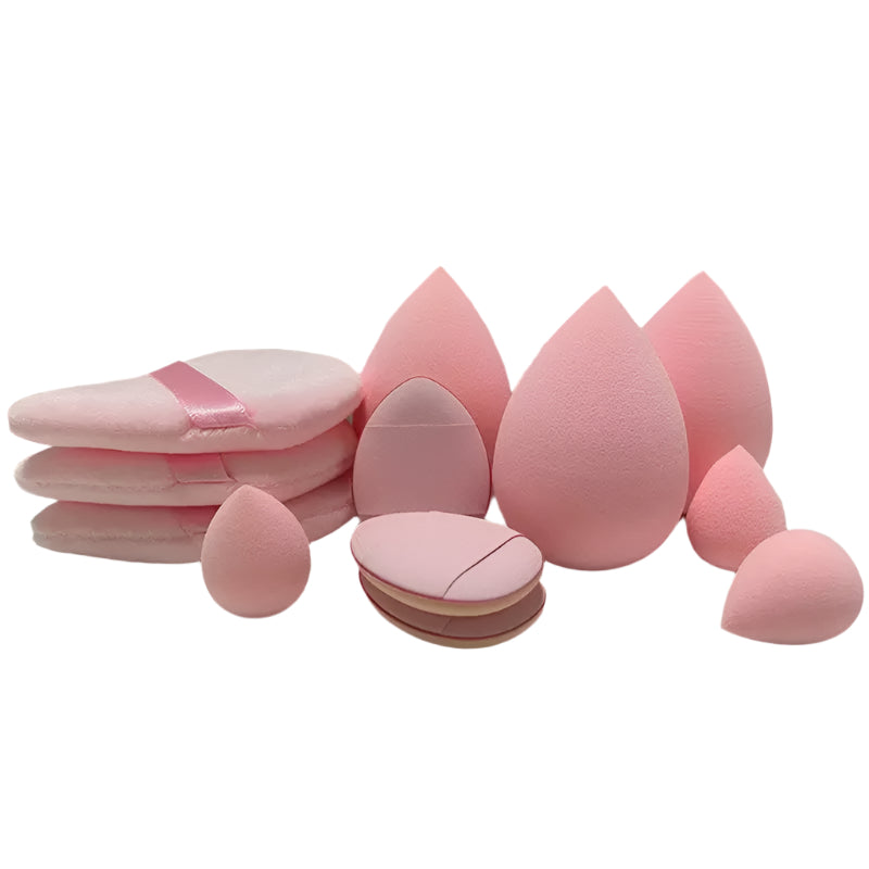 “12-piece makeup sponge blender beauty egg set – soft, reusable sponges for flawless foundation and blending – Hot Deal Warehouse beauty tools”

