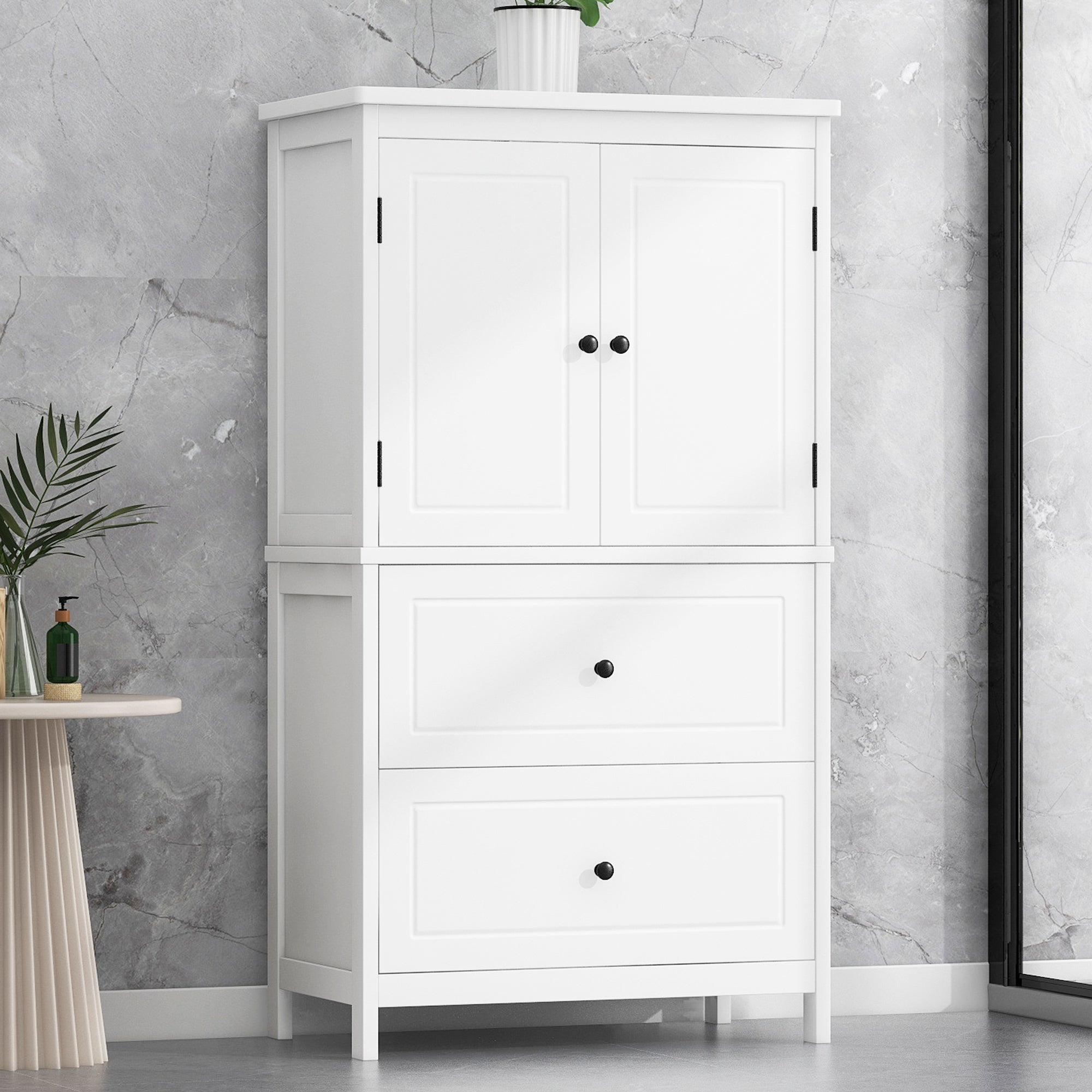 “Bathroom storage cabinet – stylish, space-saving organizer for toiletries, towels, and essentials – Hot Deal Warehouse home furniture”

