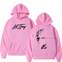 Lil Tjay graphic hoodie “Destined” design – black unisex streetwear pullover.

