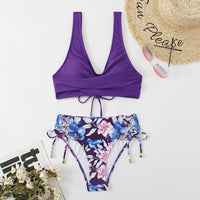 Summer Daze Printed Bikini Hot Deal Warehouse