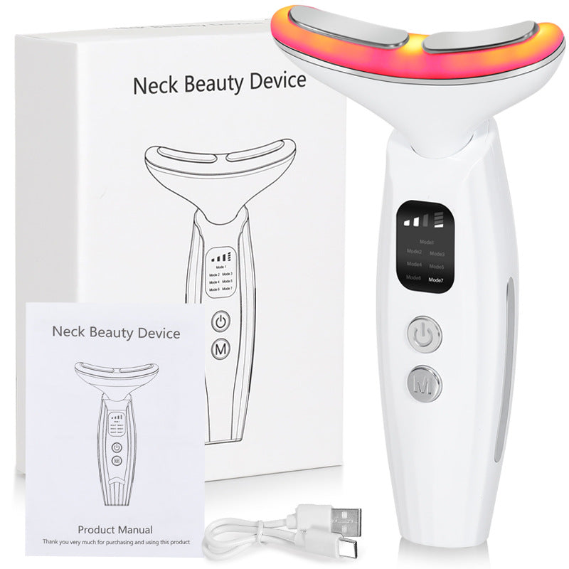 “7 color light beauty neck instrument – LED therapy device for neck care, skin tightening, and rejuvenation – Hot Deal Warehouse beauty”


