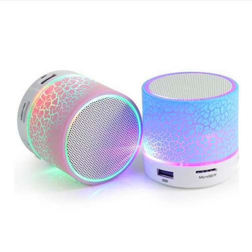 “A9 LED Bluetooth mini speaker – portable wireless speaker with colorful LED lights for music on the go – Hot Deal Warehouse electronics”

