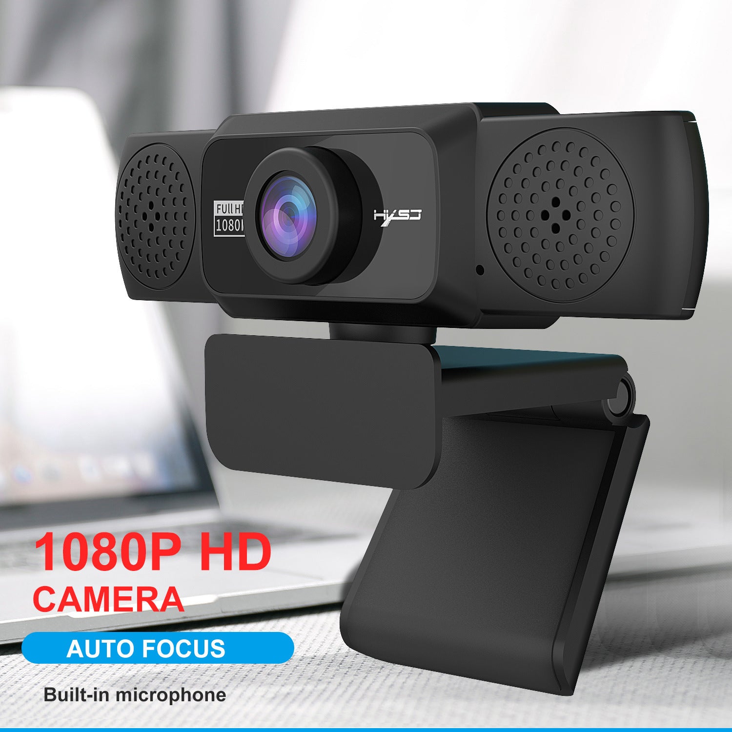 “1080P HD rotatable computer camera – high-definition USB webcam with adjustable angle for video calls and streaming – Hot Deal Warehouse electronics”

