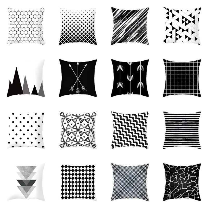 Geometric Cushion Cover