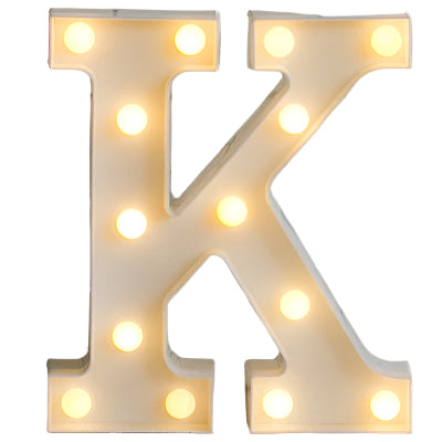 Luminous LED Letter Night Light