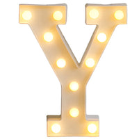 Luminous LED Letter Night Light Hot Deal Warehouse