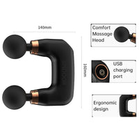 “Double Head Muscle Massage Gun – powerful handheld massager with dual heads for deep muscle relief and relaxation, perfect for post-workout recovery – Hot Deal Warehouse wellness”
