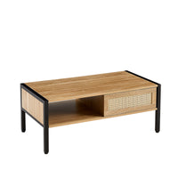 “40.16 inch rattan coffee table – stylish, durable centerpiece for indoor or outdoor living spaces – Hot Deal Warehouse furniture”

