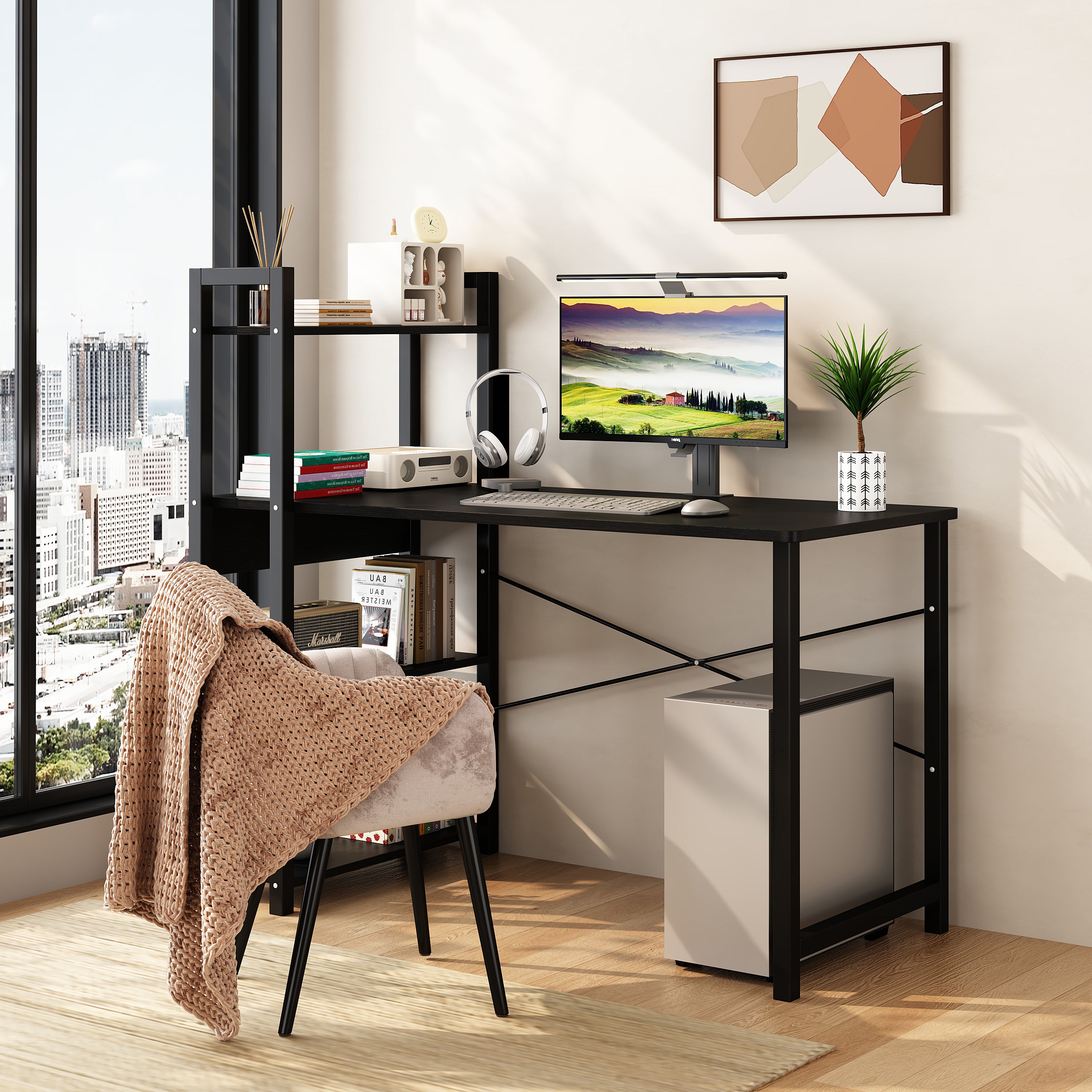 “Arc Desk – modern, curved office desk with sleek design for home or workspace productivity – Hot Deal Warehouse furniture”

