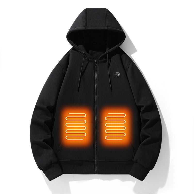 “Blade Heating Hoodie – unisex heated hoodie with adjustable warmth for cold weather comfort, perfect for outdoor activities – Hot Deal Warehouse apparel”

