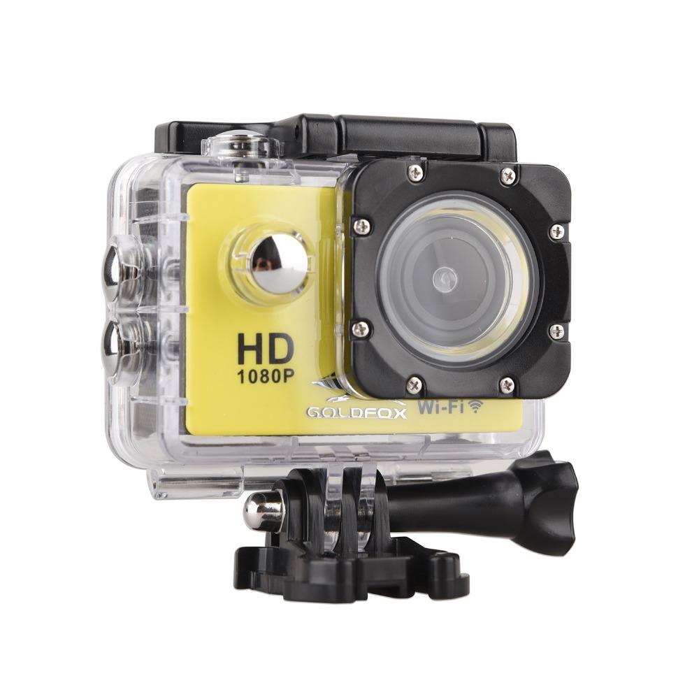 SJ4000 WiFi Action Camera – 30M waterproof, 1080P Full HD, 12MP photo resolution, and helmet mount for extreme sports and underwater adventures.

