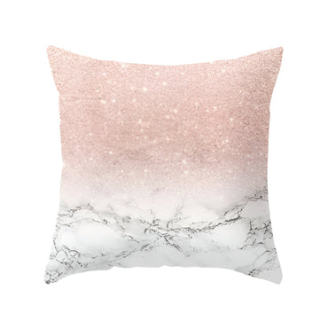 Geometric Marble Texture Cushion Cover Hot Deal Warehouse