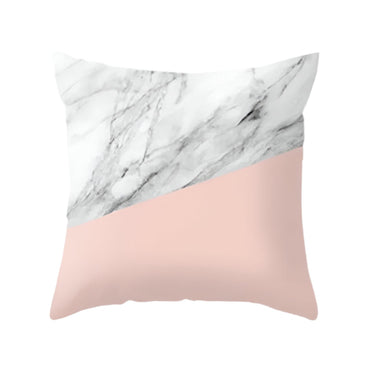 Geometric Marble Texture Cushion Cover Hot Deal Warehouse