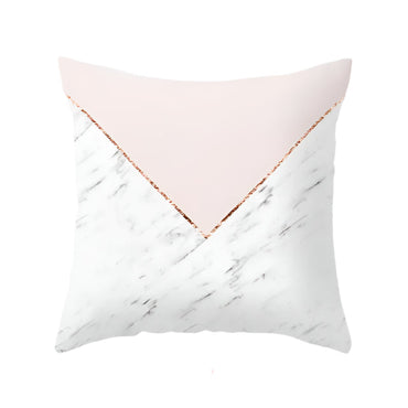 Geometric Marble Texture Cushion Cover Hot Deal Warehouse