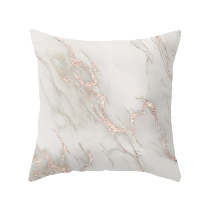 Geometric Marble Texture Cushion Cover